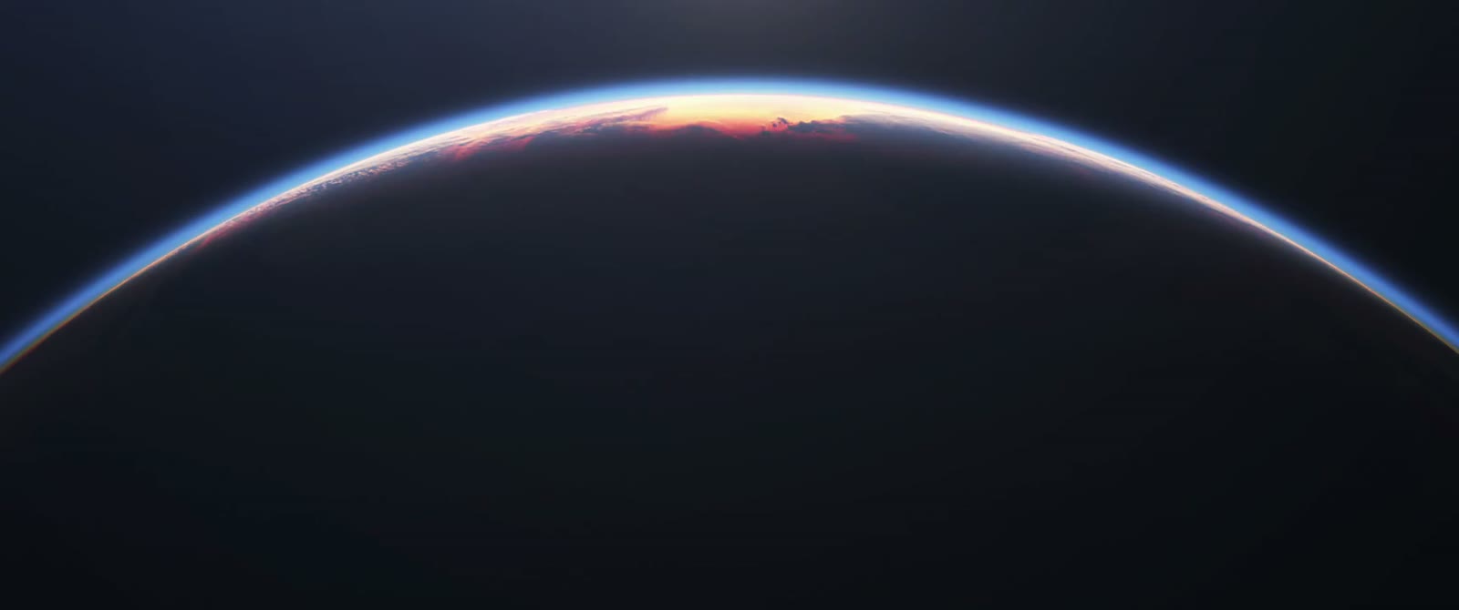 L’horizon courbe de la Terre, extrait du film ESA